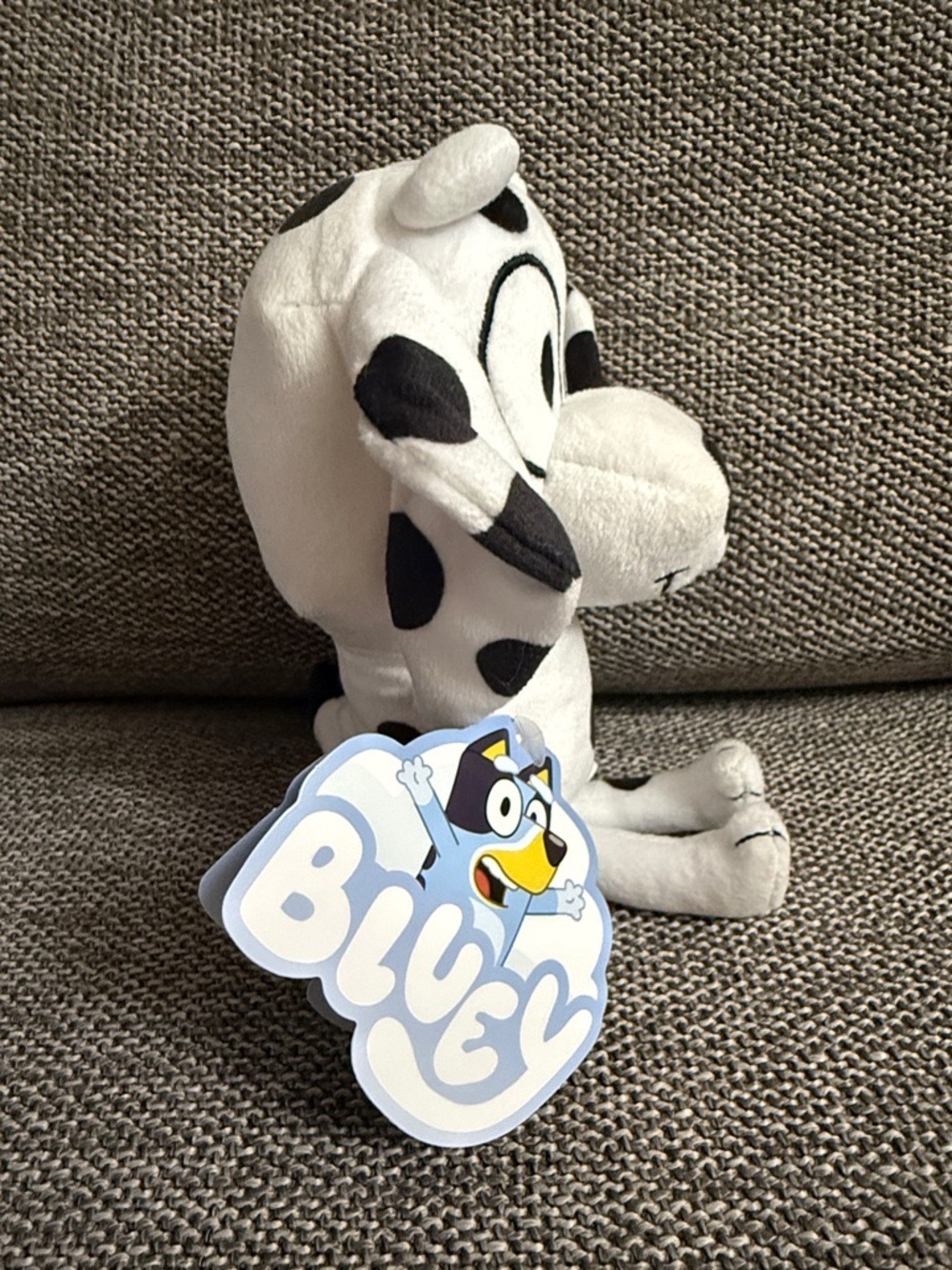 Bluey Chloe Black White Dalmation Dog Friends Small Plush Toy Bluey Moose New - Picture 8 of 10